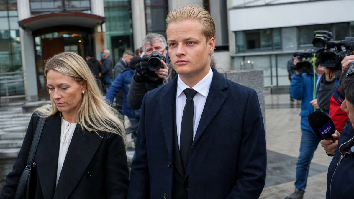 Marius Borg Høiby trägt Sarg von König Harald – trotz Hausarrest