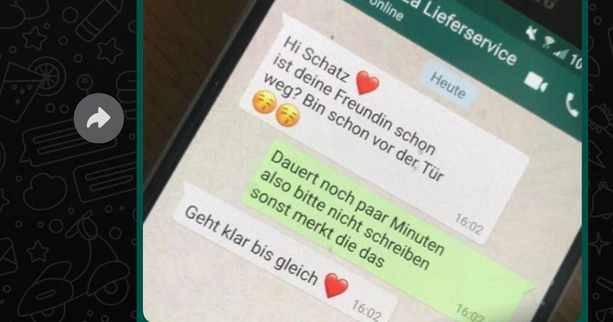 Nicht mal der eigenen Freundin kann man vertrauen