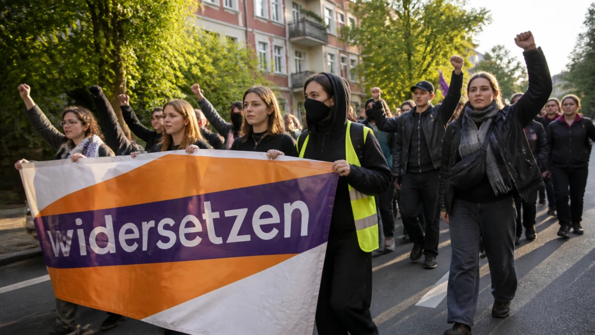 Keine Distanzierung von Angriffen: „Widersetzen“ gibt rechten Medien die Schuld