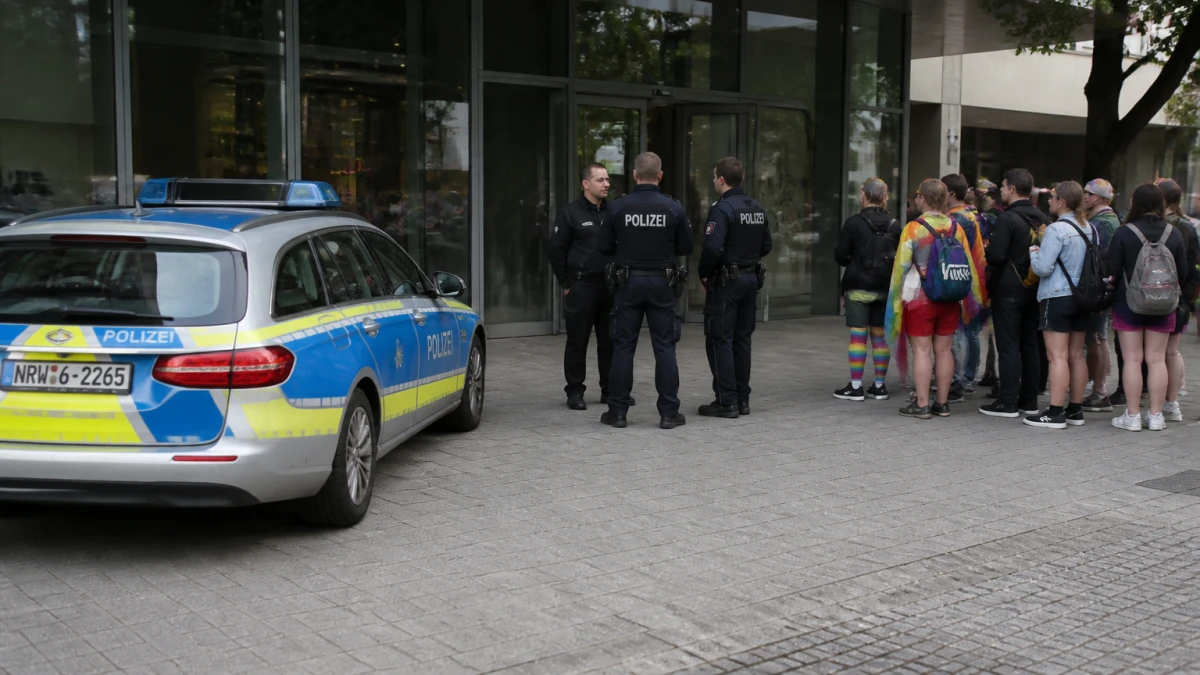 Europa Passage verwehrt CSD-Besuchern mit Regenbogenflaggen den Zutritt