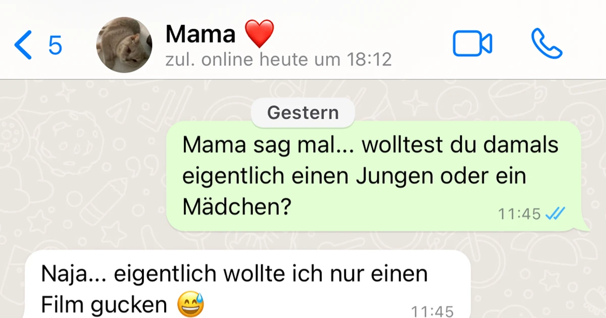 Sie wollte nur einen Film gucken