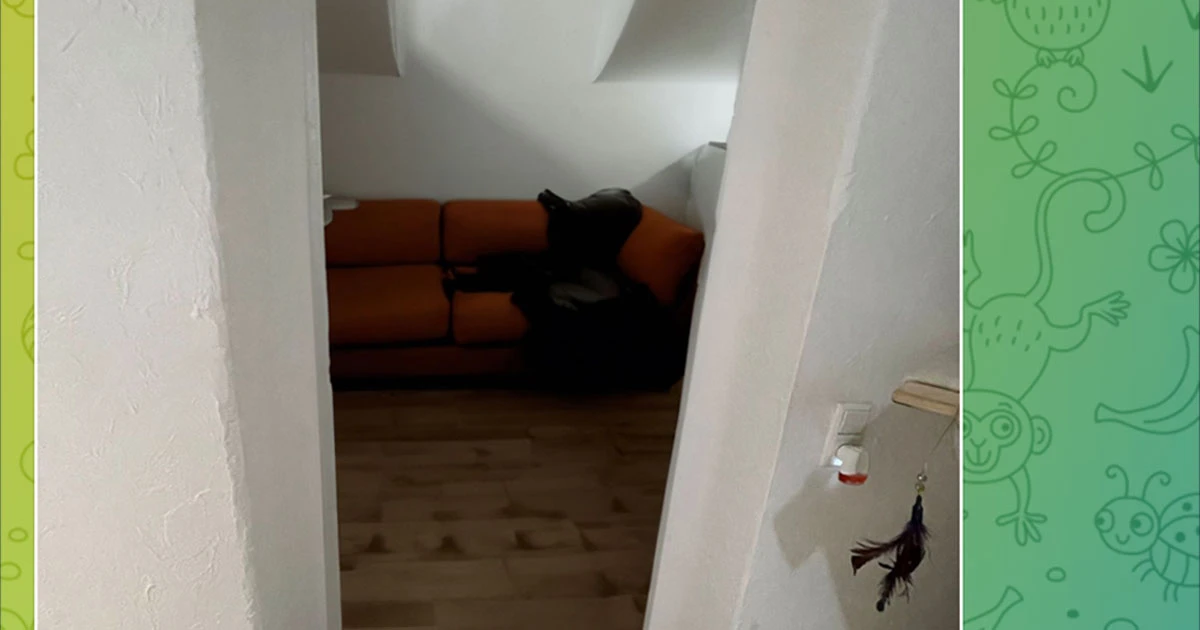 Plötzlich hat sie keine Zimmertür mehr