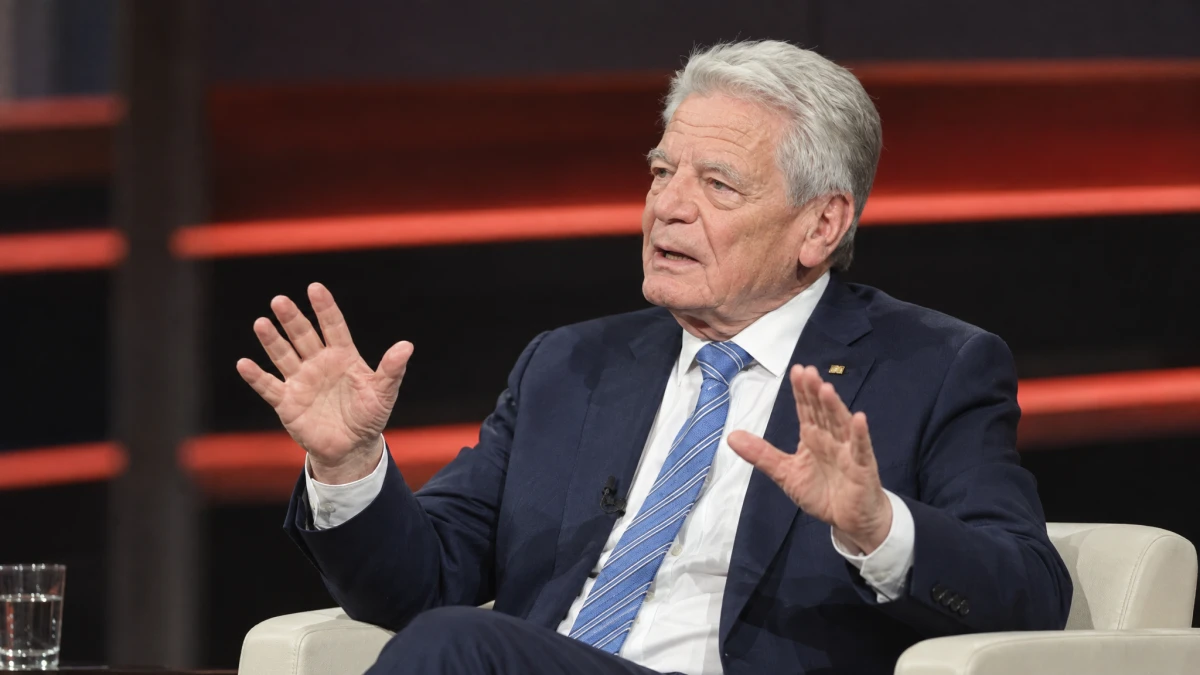 Joachim Gauck warnt Merz vor Rücktritt und kritisiert Medien