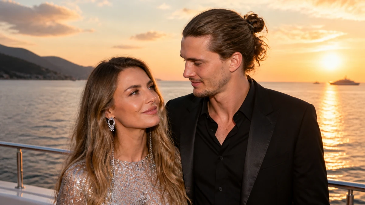 Zverev und Thomalla zeigen sich verliebt auf Mallorca