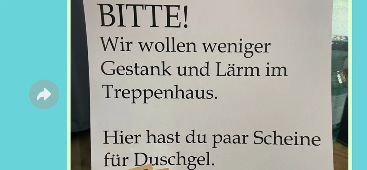 Wenn die Nachbarn deine Frau nicht mögen