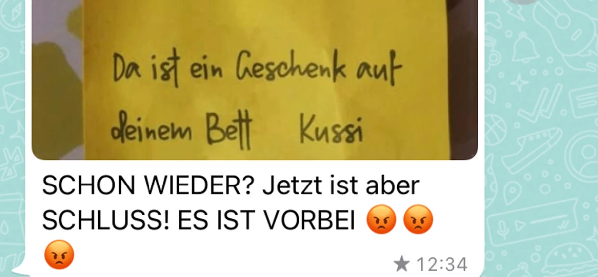 Das war wohl das letzte Präsent