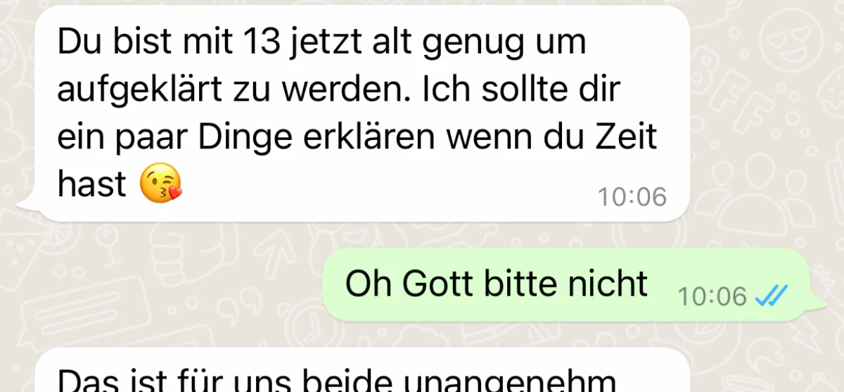 Ist man wirklich schon alt genug?