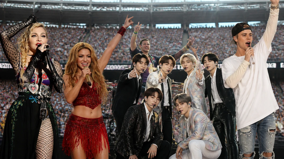 BBC verweigert Live-Übertragung: Madonna, Shakira, BTS und Bieber bei erster WM-Final-Show