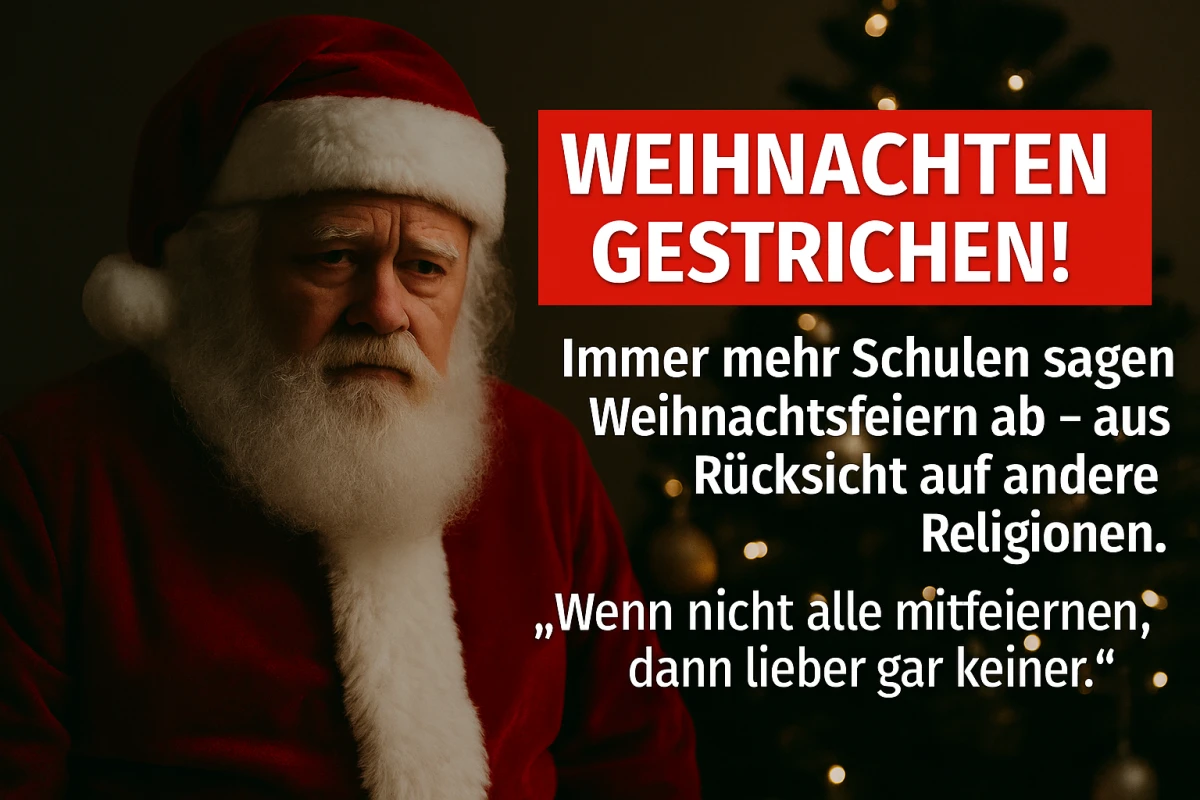 Weihnachtsfeiern an Schulen gestrichen – aus Rücksicht auf religiöse Vielfalt