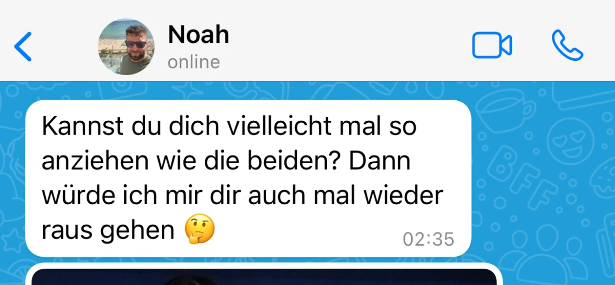 Das wird er gleich bereuen