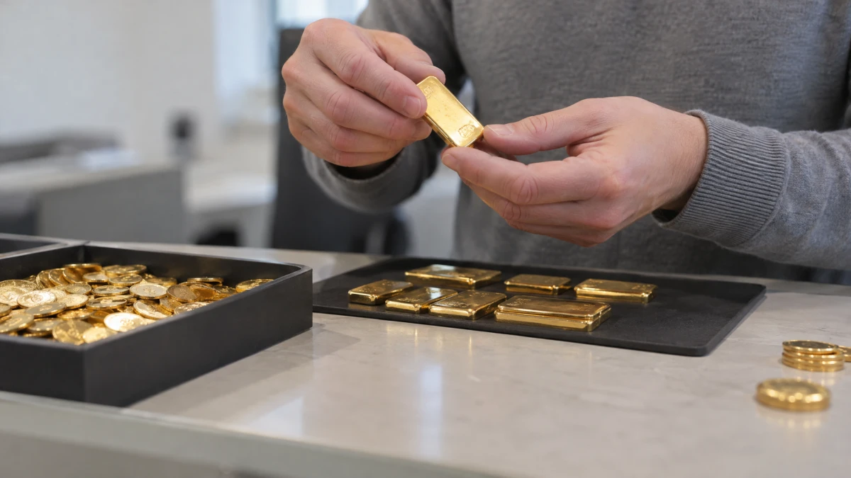 Goldpreis fällt seit Januar um 26 Prozent auf 4.154 Dollar