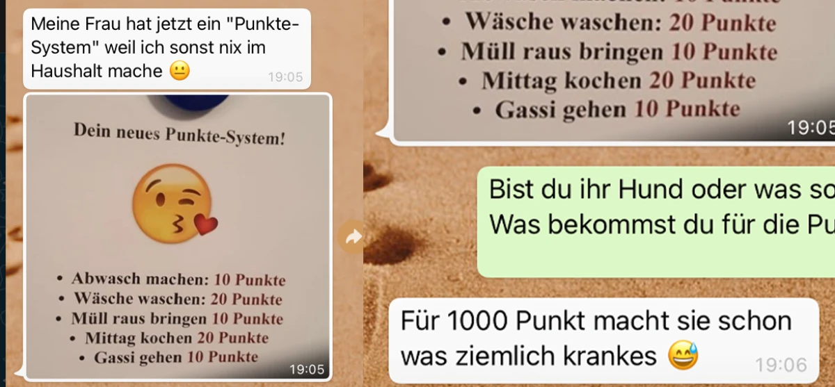 So hilft auch der Mann im Haushalt