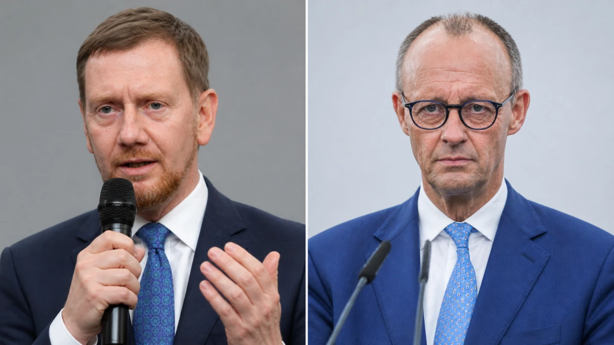 Kretschmer: „Wer noch über Brandmauern redet, hat die Zeichen der Zeit nicht erkannt“