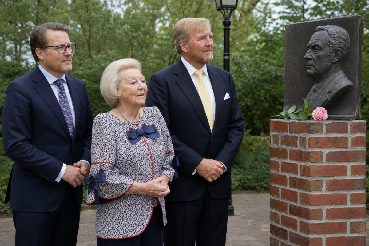 Beatrix und Söhne ehren Prinz Claus in Hitzacker