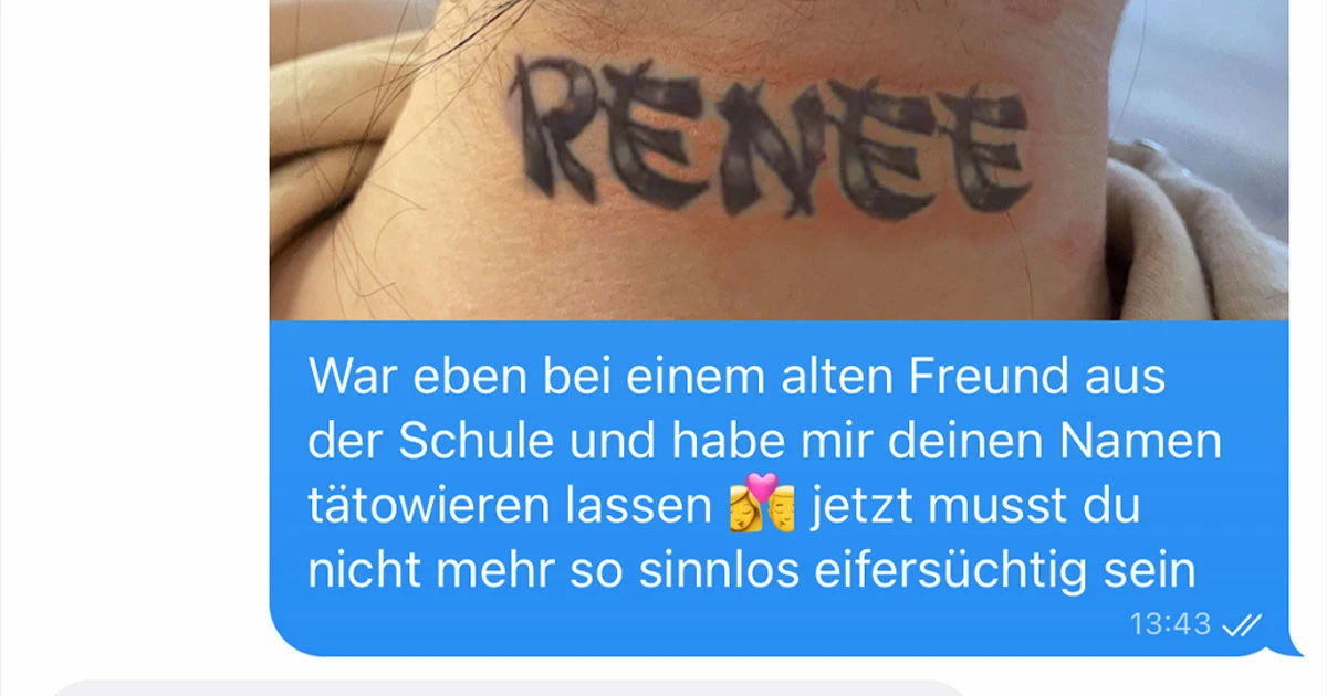 Er kann es nicht verzeihen und das ist okay