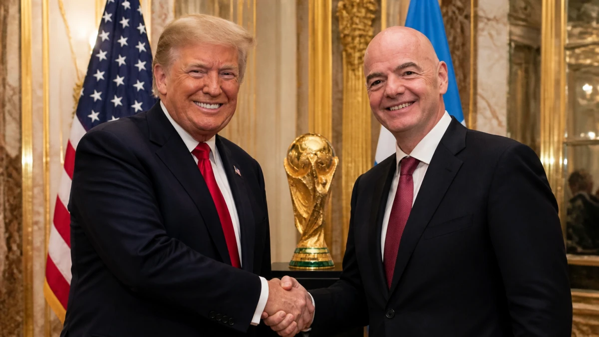 Infantino lobt Trump und macht den Fußball »magisch« – für 80 Dollar Eintritt