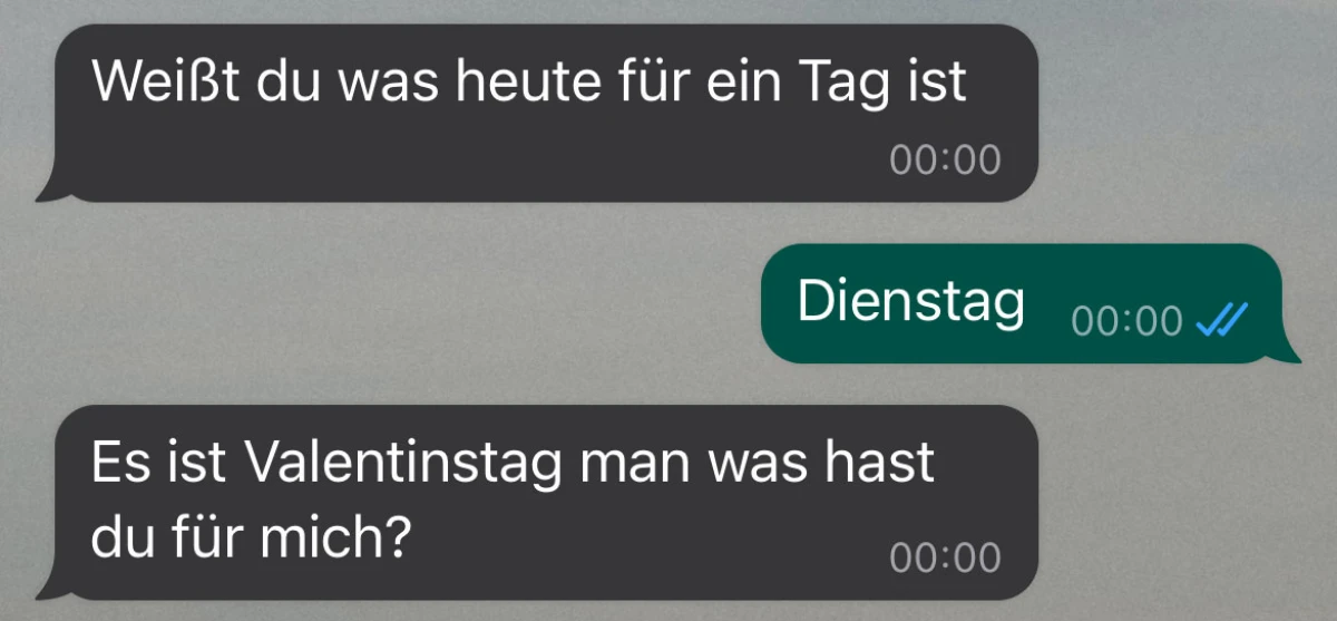 Der Tag ist ihr wohl besonders wichtig