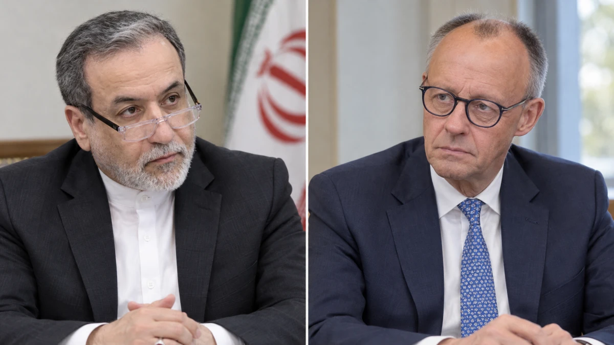 Irans Außenminister droht Merz mit „vernichtendem Schlag“