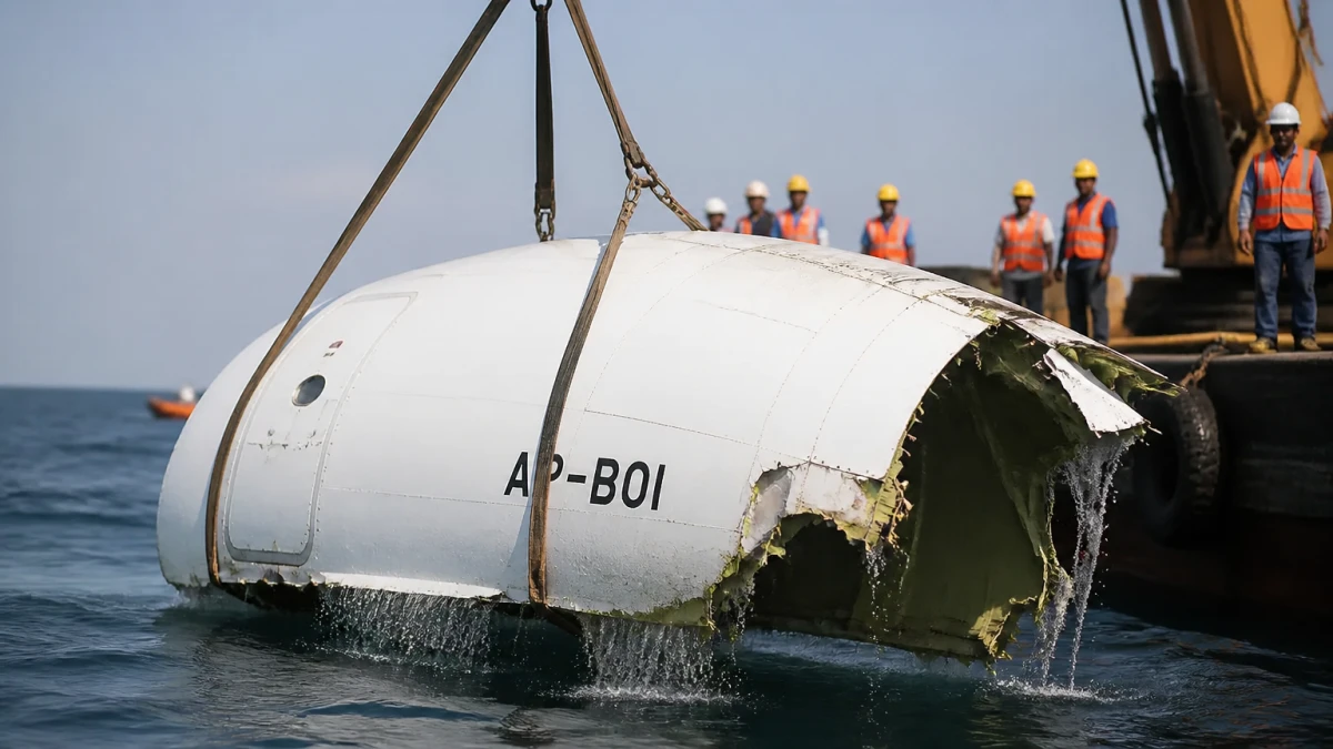 Fracht-Boeing zerbirst bei rätselhaftem Sturzflug – fünf Seeleute tot