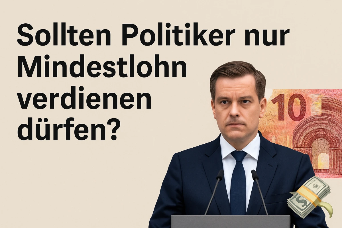 Sollten Politiker nur Mindestlohn verdienen dĂĽrfen? đź’¶