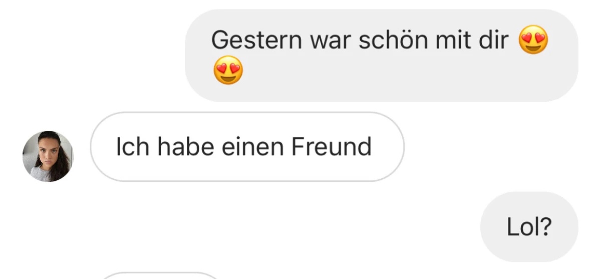 Das lässt er nicht auf sich sitzen