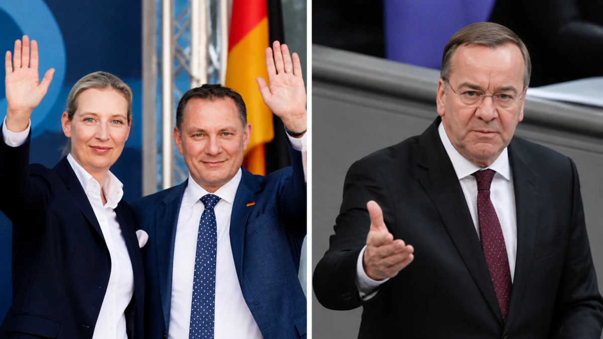AfD baut Vorsprung auf Union auf acht Punkte aus – Brandmauer in Bevölkerung umstritten