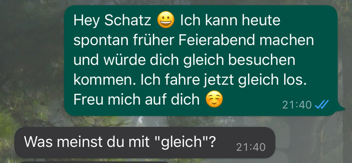 Sie hätte wieder zurück fahren sollen