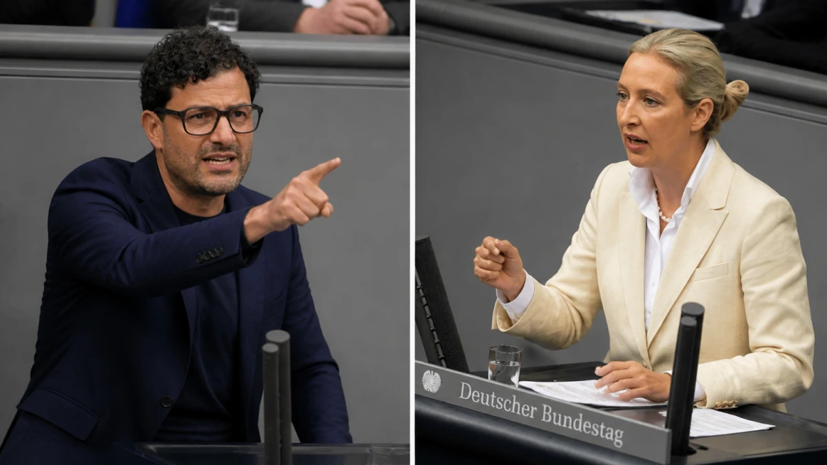 Generaldebatte: Pantisano wirft Weidel Menschenverachtung vor – und erklärt: „Sie sollten in der Schweiz bleiben!“