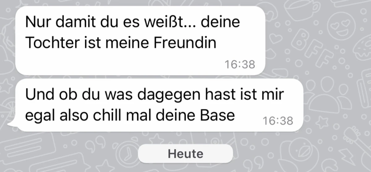 Wenn deine Tochter einen neuen Freund hat