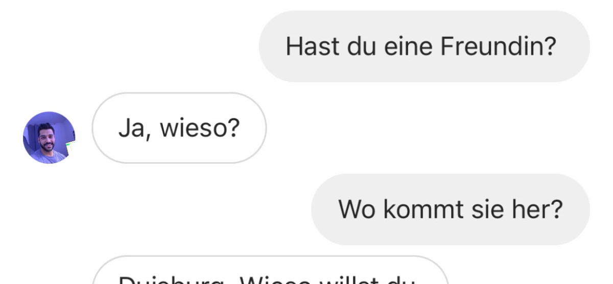 Sie haben einfach die selbe Freundin