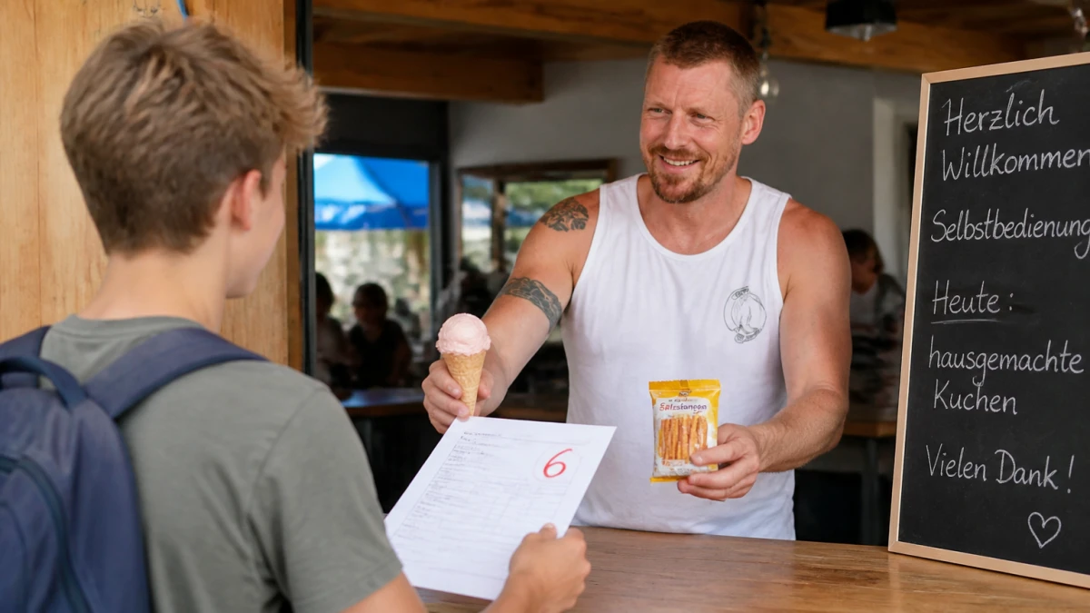Sechser? Gratis-Eis! Strandbad feiert die „Nieten“