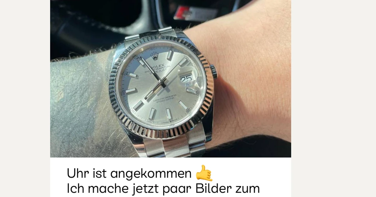 Er hätte diese Uhr nie kaufen sollen