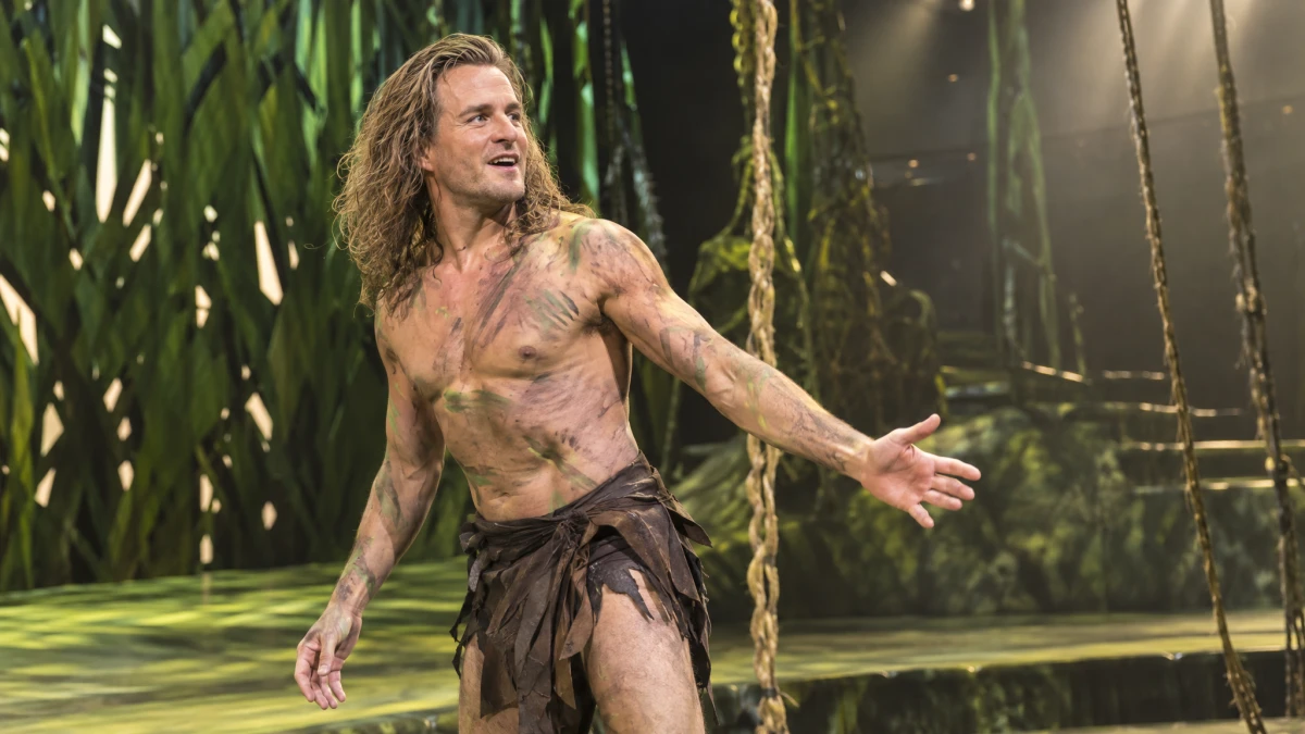 Klaws und Sohn Lenny stehen letztmals als Tarzan auf der Bühne
