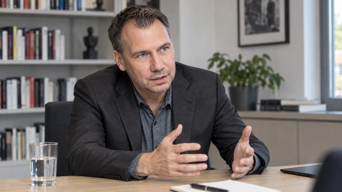 Sebastian Fitzek fühlt sich im Pyjama am Schreibtisch „komplett verwahrlost“