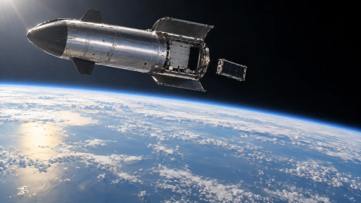Starship fliegt erstmals in den Orbit – trotz Triebwerksausfall