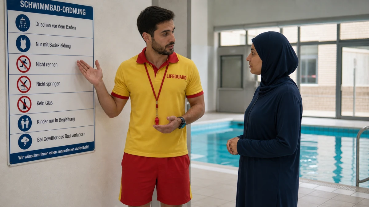 Bademeister: Ich frage niemanden nach seiner Religion – das regelt den Burkini-Streit