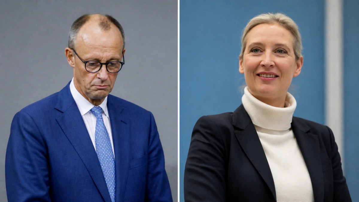CDU fällt auf 20,5 Prozent – AfD mit Rekordvorsprung von 8,5 Punkten