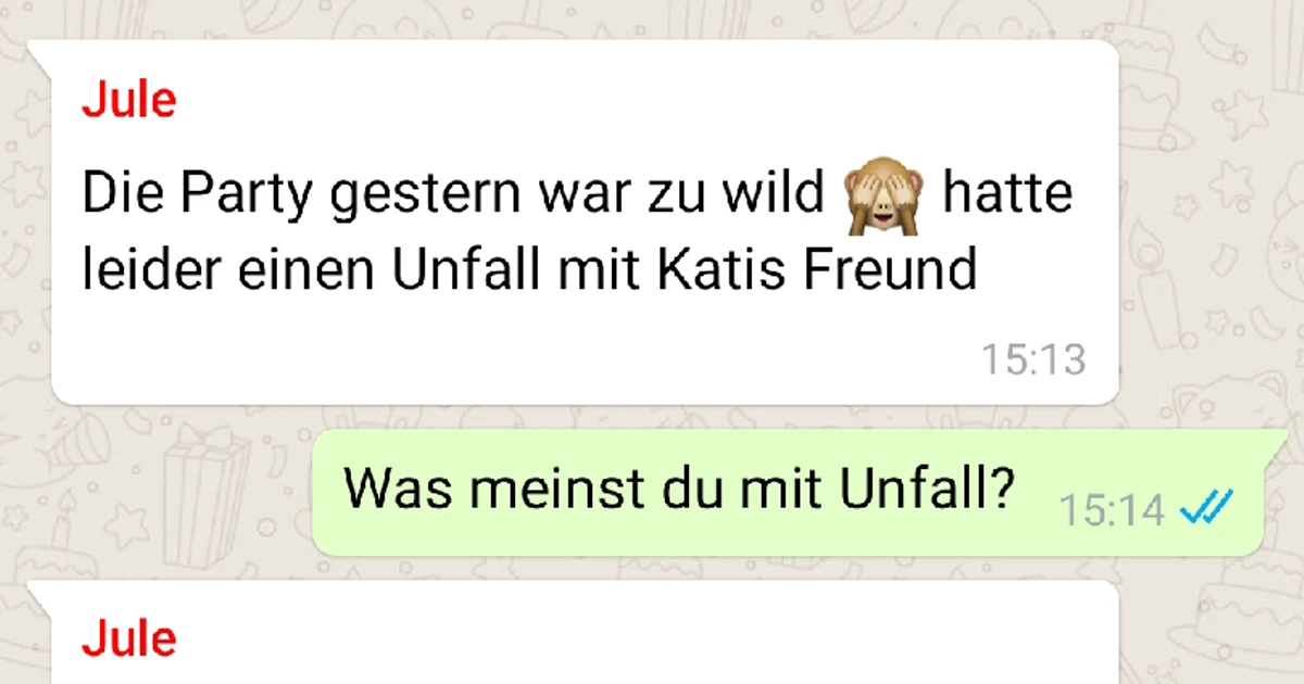 Das war Pauls letzte Party
