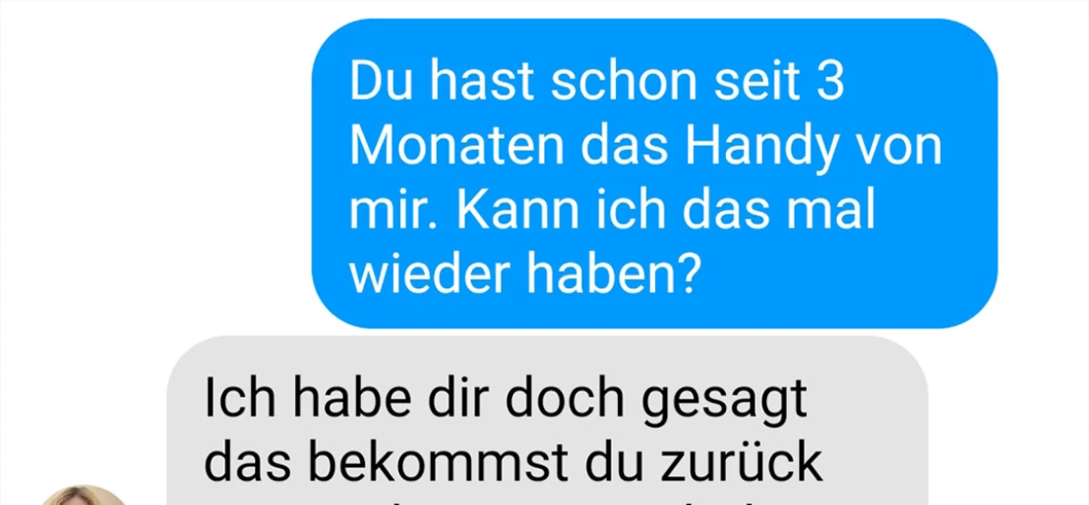 Er will nur sein Handy zurück