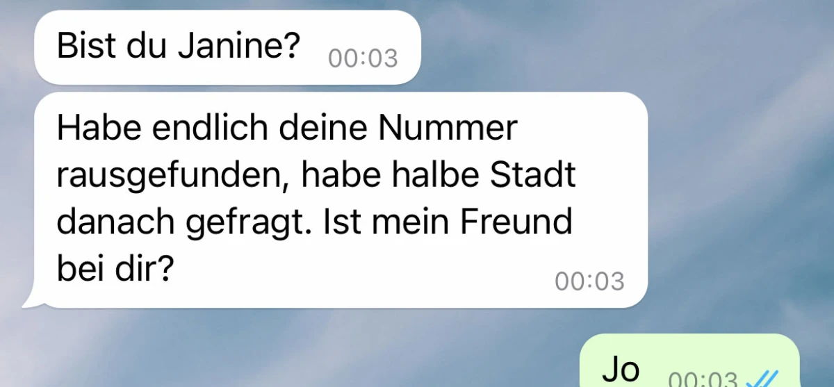 So sollte sich kein Freund verhalten