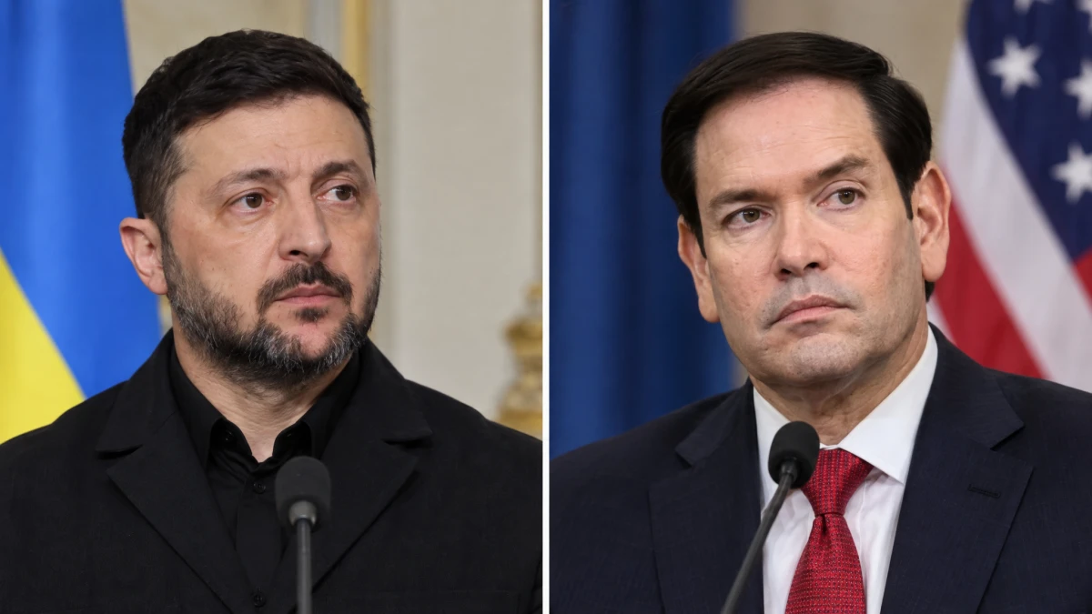 Selenskyj meldet Rückkehr der US-Geheimdiensthilfe – Rubio widerspricht