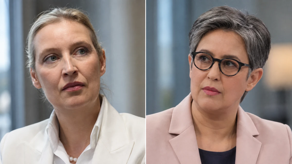 Alice Weidel behauptet im ZDF, die Linke wolle Reiche erschießen