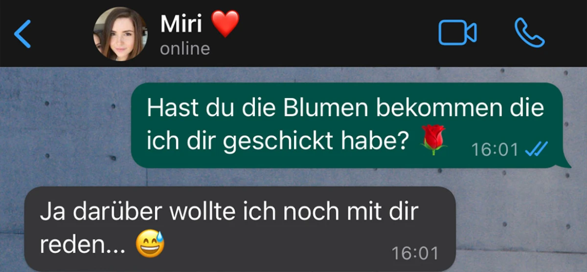 Niemand soll von ihm wissen