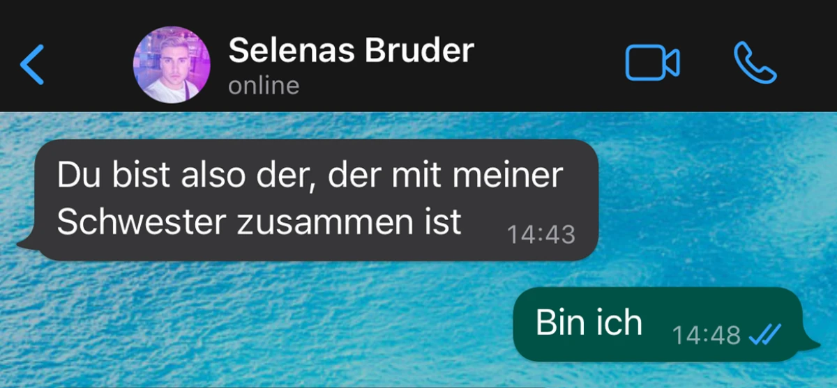 Der Bruder seiner neuen Freundin macht ernst