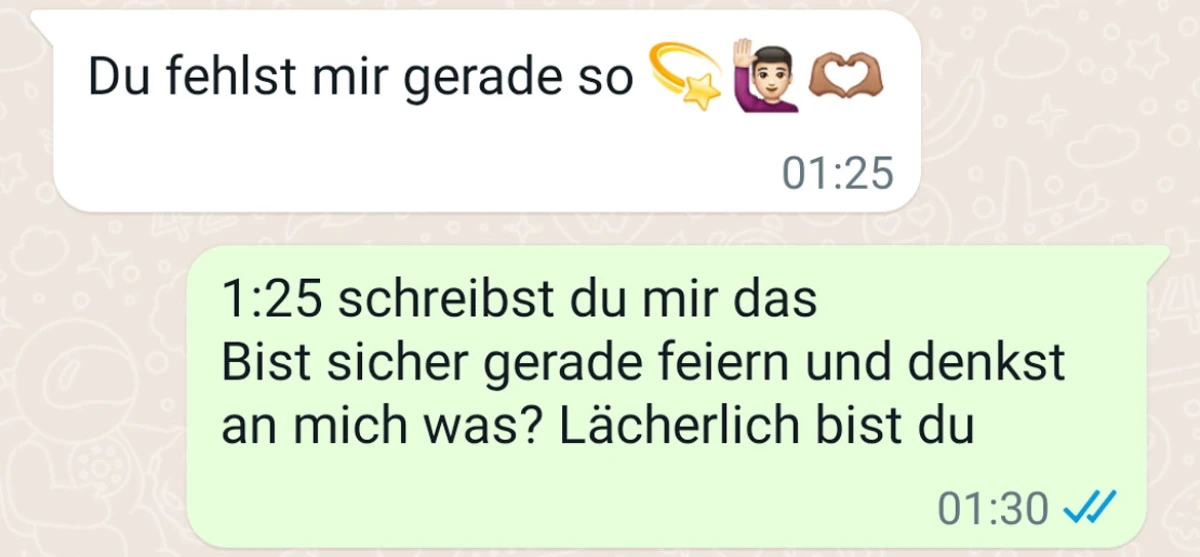 Nachts sind solche Nachrichten nie gut