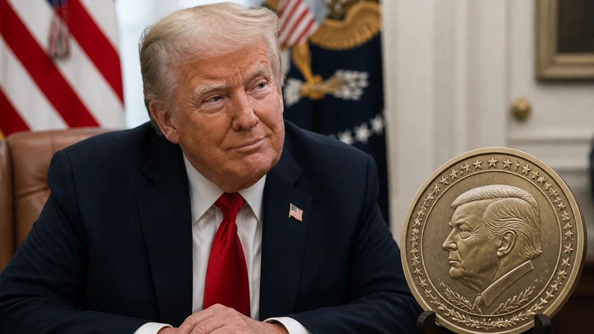 US-Münzamt prägt Trump-Dollar – trotz gesetzlichem Verbot lebender Präsidenten
