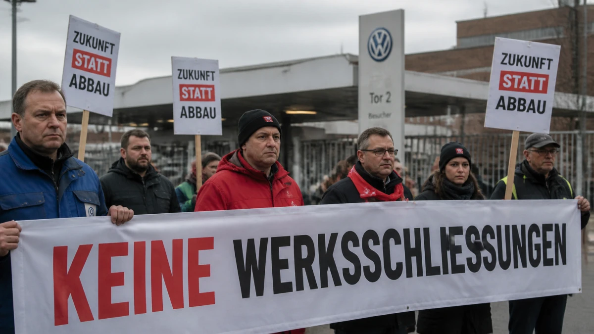 VW-Vorstand besiegelt Aus für vier Werke