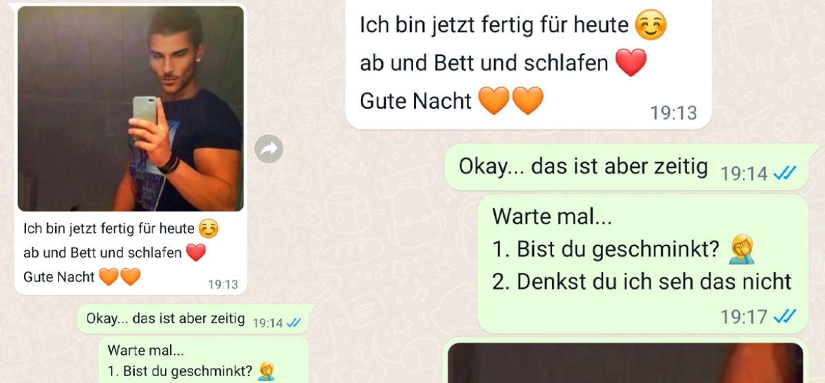 Wenn dein Freund sich plötzlich schminkt
