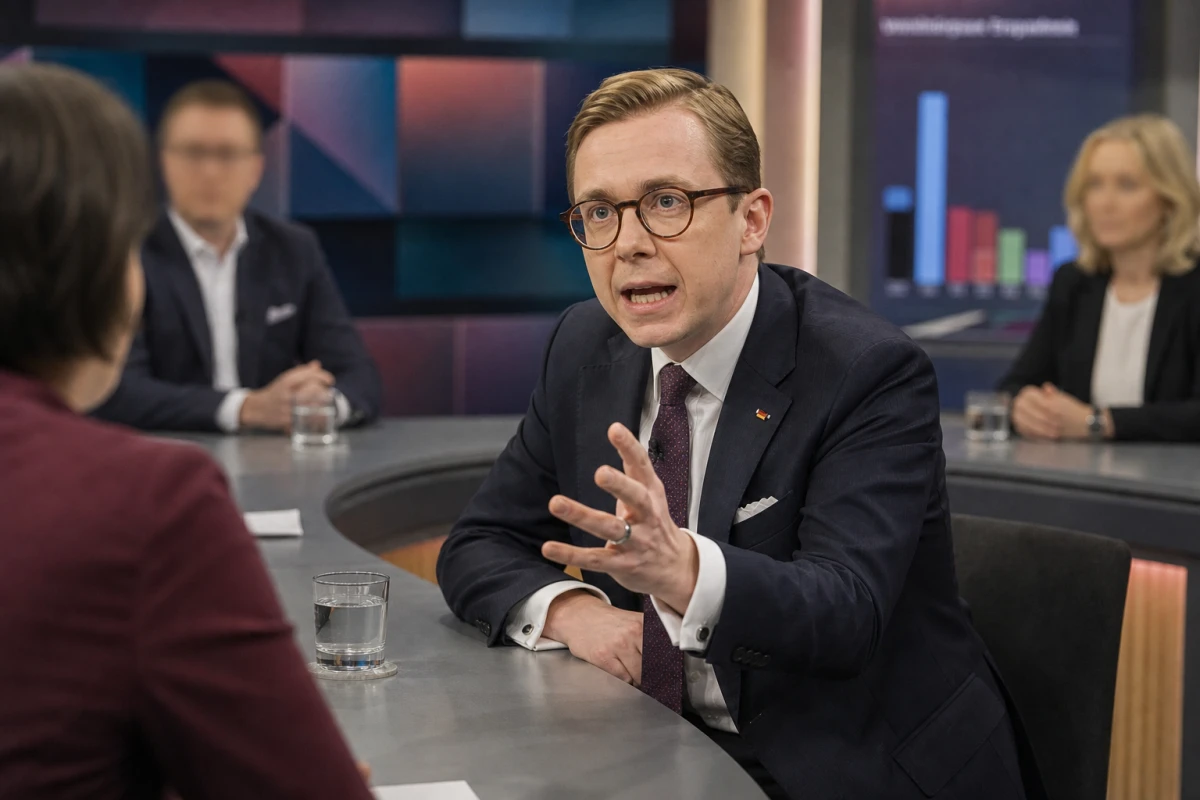 Amthor-Ausbruch bei Hart aber fair: „Zeigen Sie, ob Sie was können“