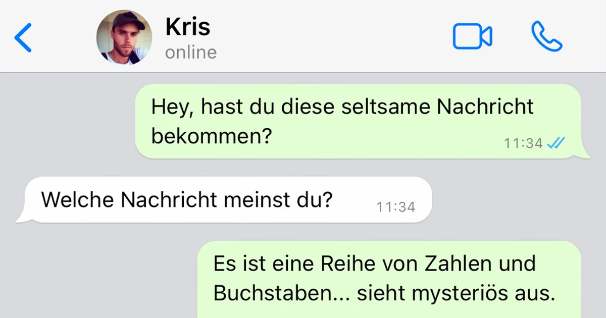 Das Geheimnis der verschlüsselten Botschaft